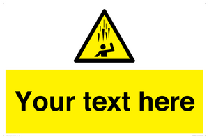 Custom Falling Ice sign